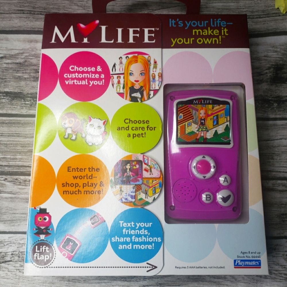 My life virtual hand held game